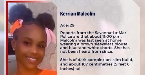 Kerrian Malcolm Found Dead – 29-Year-Old Kerrian Malcolm’s Body Discovered Stuffed in Suitcase After Going Missing – Read the full story
